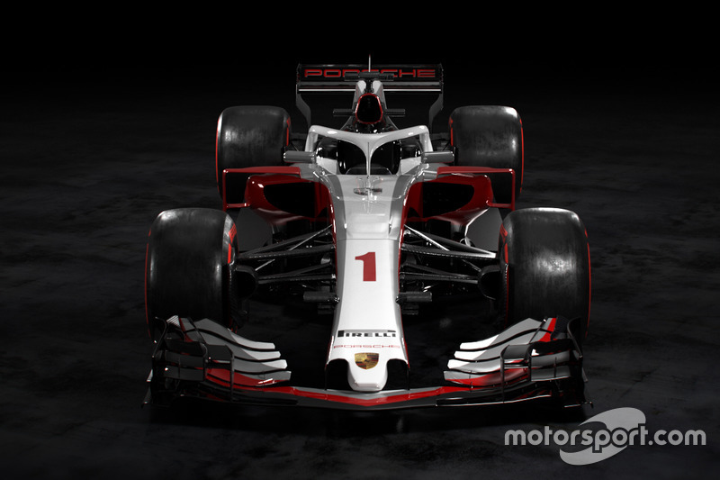 Concept livrea Porsche F1