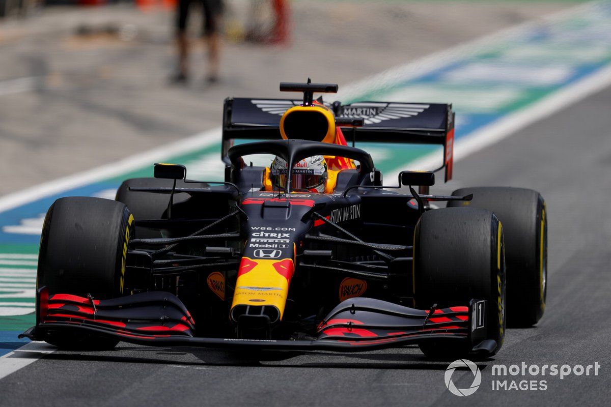 P3 Max Verstappen, Red Bull Racing RB16