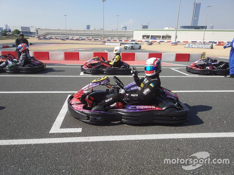 Команда Ingul kart racing team в складі на старті