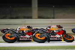 Marc Marquez, Repsol Honda Team, Honda und Dani Pedrosa, Repsol Honda Team, Honda