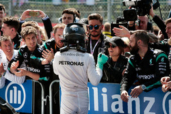 Ніко Росберг, Mercedes AMG F1 святкує друге місце з командою