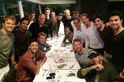 Nico Rosberg, Fernando Alonso, Daniel Ricciardo, Nico Hulkenberg, Valtteri Bottas, Max Verstappen, D