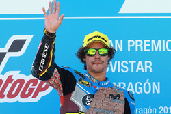 Podium: race winner Franco Morbidelli, Marc VDS