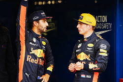 Daniel Ricciardo, Red Bull Racing, Max Verstappen, Red Bull, after Qualifying