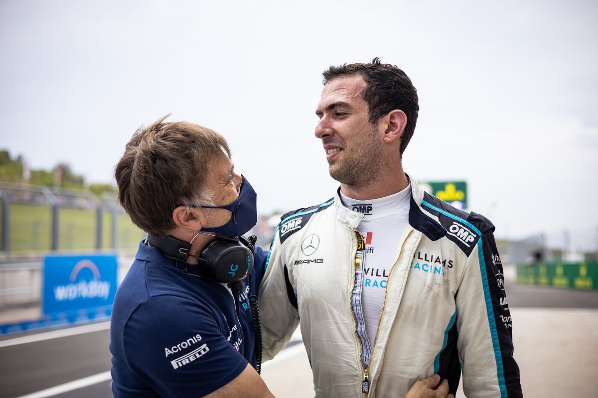 Nicholas Latifi, Williams Racing bersama Jost Capito, CEO Williams Racing