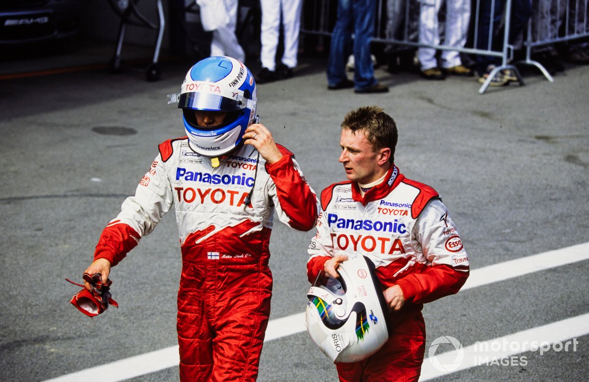 Both McNish and Salo were ditched at season's end