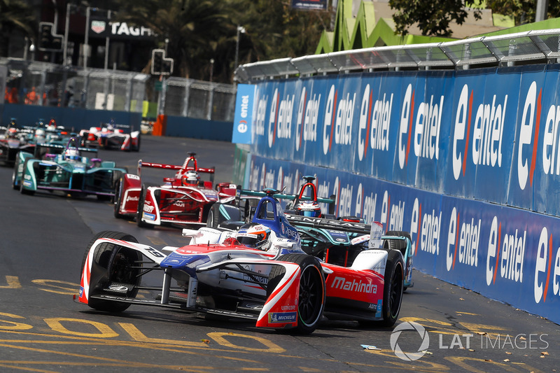 Felix Rosenqvist, Mahindra Racing Mitch Evans, Jaguar Racing, Jérôme d'Ambrosio, Dragon Racing