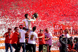 Campeón del mundo Marc Márquez, Repsol Honda Team celebra