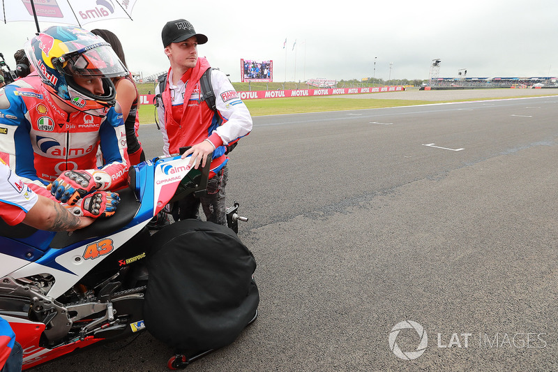 Джек Міллер, Pramac Racing, один на стартовій решітці перед стартом Гран Прі Аргентини, 2018 рік