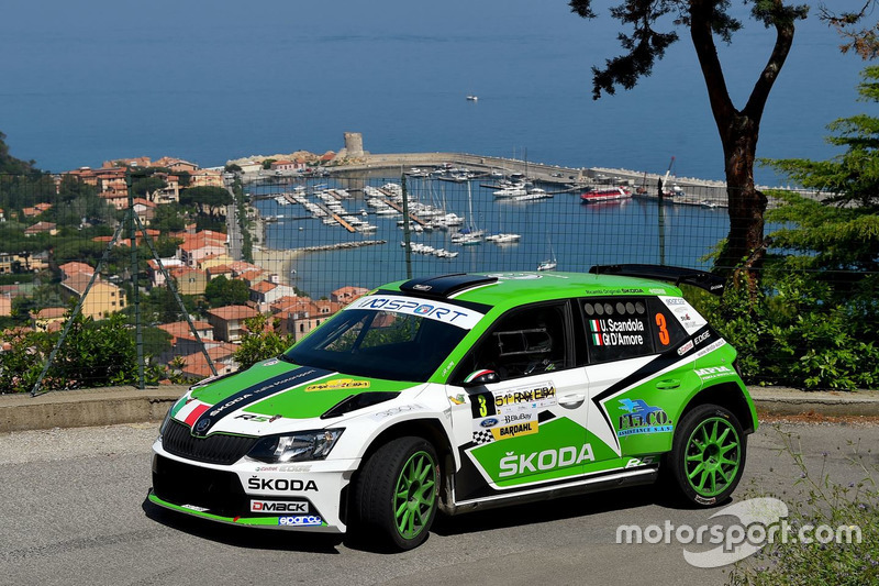 Umberto Scandola, Guido D'Amore, Skoda Fabia R5, Skoda Motor Sport Italia