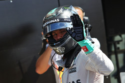 Ніко Росберг, Mercedes AMG F1 святкує друге місце у закритому парку