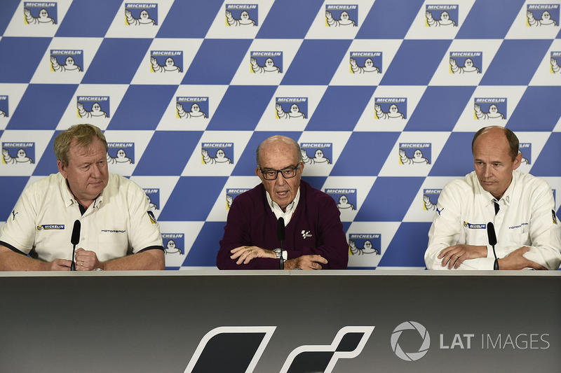 Паскаль Куаснон, Michelin, Кармело Еспелета, генеральний директор Dorna Sports, Ніколас Губерт, Michelin