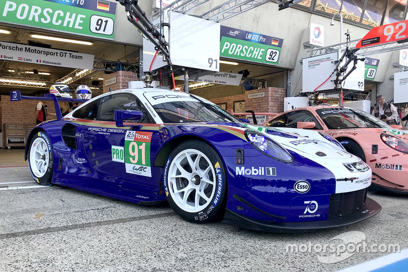 #91 Porsche GT Team Porsche 911 RSR: Richard Lietz, Gianmaria Bruni, Frédéric Makowiecki