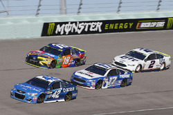 Kyle Larson, Chip Ganassi Racing Chevrolet, Ricky Stenhouse Jr., Roush Fenway Racing Ford, Kyle Busc