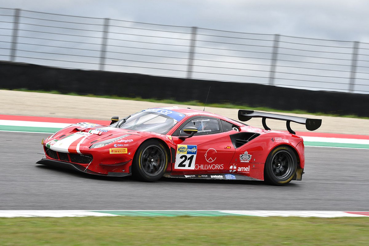 #21 AF Corse, Ferrari 488 GT3 Evo: Simon Mann, Matteo Cressoni