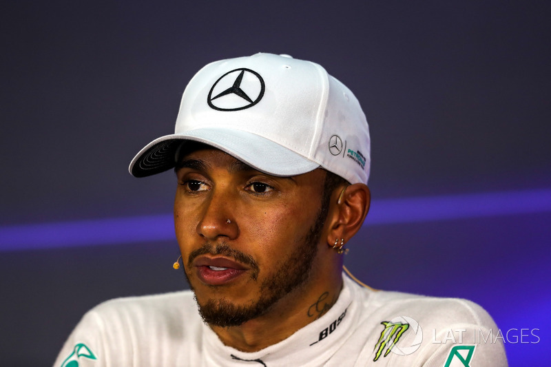 Lewis Hamilton, Mercedes AMG F1 in the Press Conference