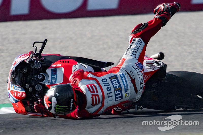 Caída de Jorge Lorenzo, Ducati Team