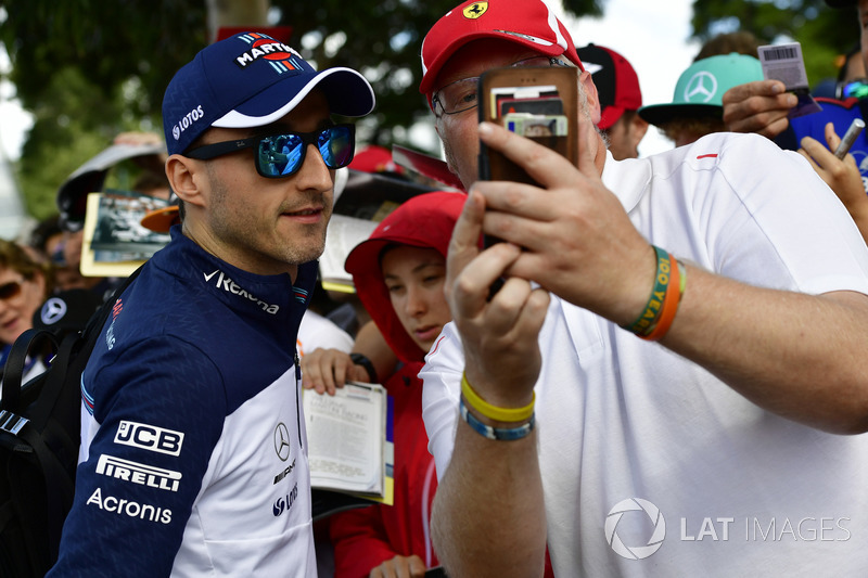 Robert Kubica, Williams taraftarlar ile
