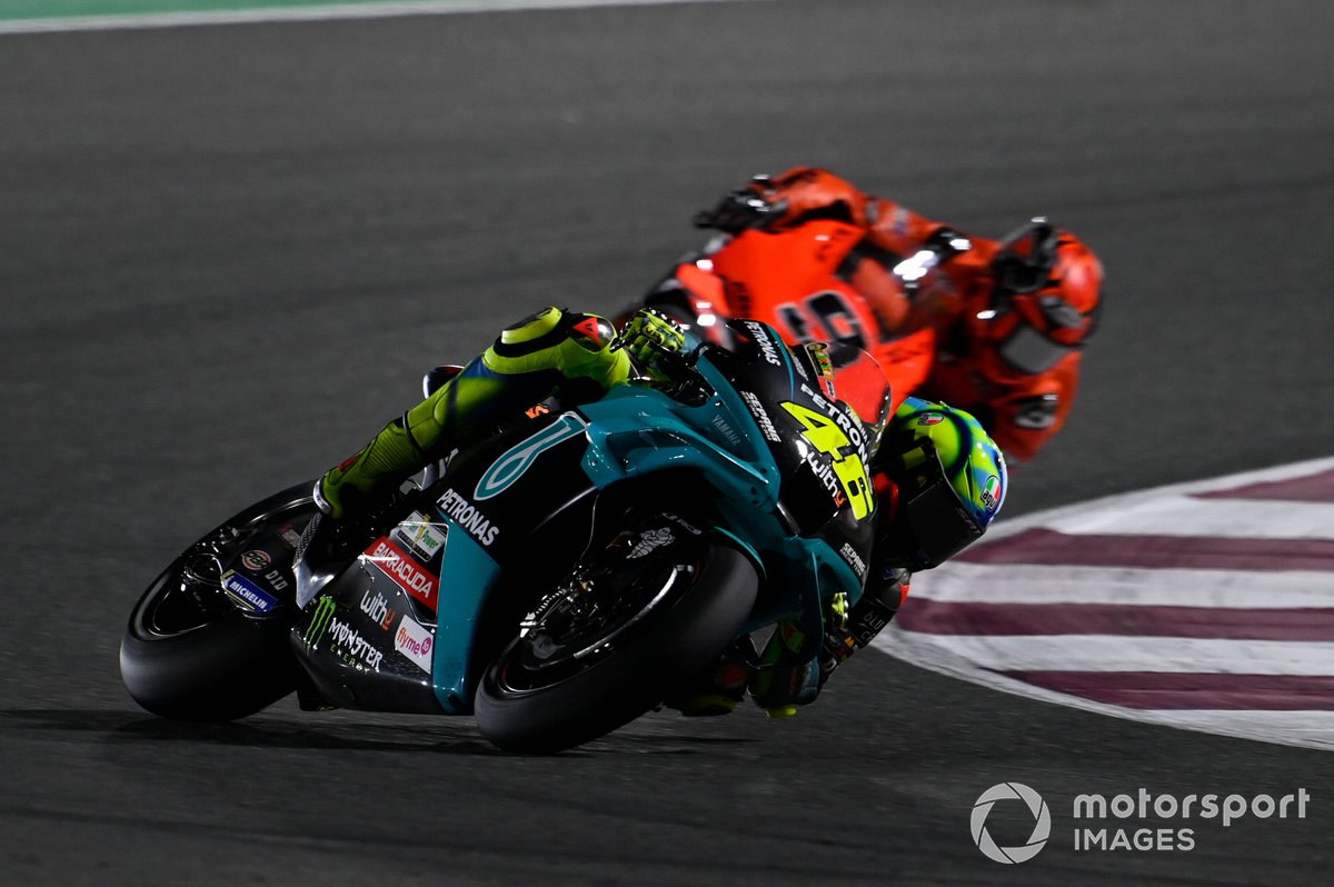 Valentino Rossi, Petronas Yamaha SRT, Danilo Petrucci, KTM Tech 3