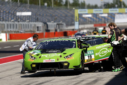 #19 GRT Grasser Racing Team, Lamborghini Huracán GT3: Ezequiel Perez Companc, Mirko Bortolotti