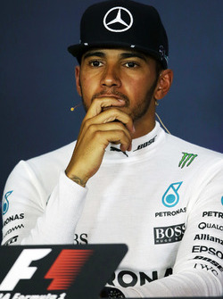 Lewis Hamilton, Mercedes AMG F1 in the FIA Press Conference