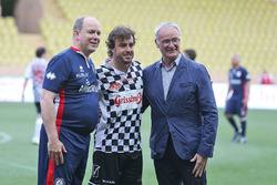 HSH Príncipe Alberto de Mónaco, Fernando Alonso, McLaren y Claudio Ranieri, Leicester City Manager E