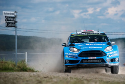 Mads Ostberg, Ola Floene, M-Sport Ford Fiesta WRC