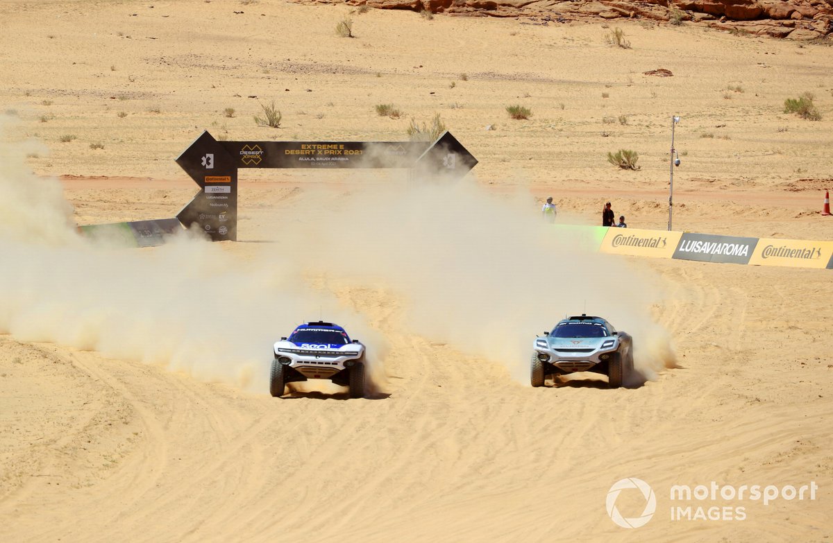Sara Price, Kyle Leduc, Chip Ganassi Racing and Claudia Hurtgen, Mattias Ekstrom, ABT CUPRA XE