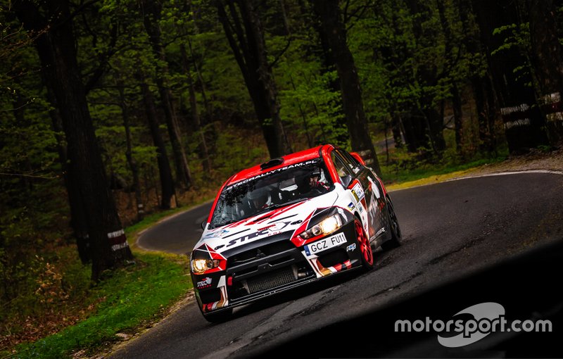 Adam Stec, Dariusz Zdanowicz, Mitsubishi Lancer Evo X, Rajd Świdnicki-Krause, RSMP