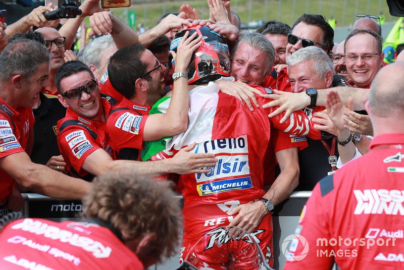 Le vainqueur Danilo Petrucci, Ducati Team