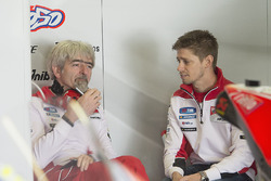 Casey Stoner, Ducati Team met Gigi Dall'Igna, Ducati Corse General Manager
