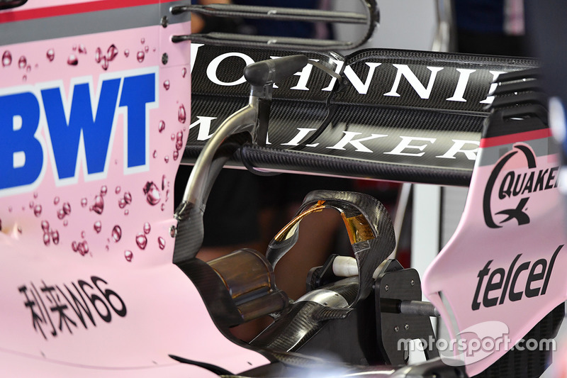 Sahara Force India VJM10 arka kanat detay