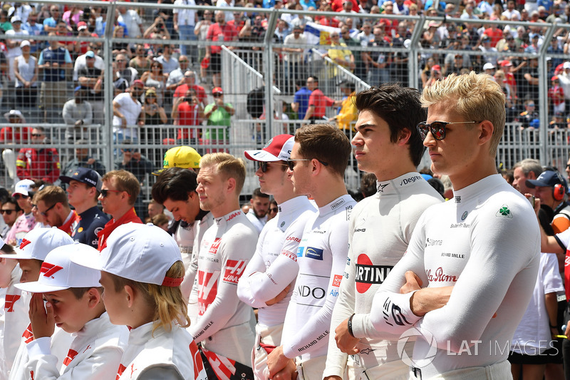 Marcus Ericsson, Sauber, in griglia