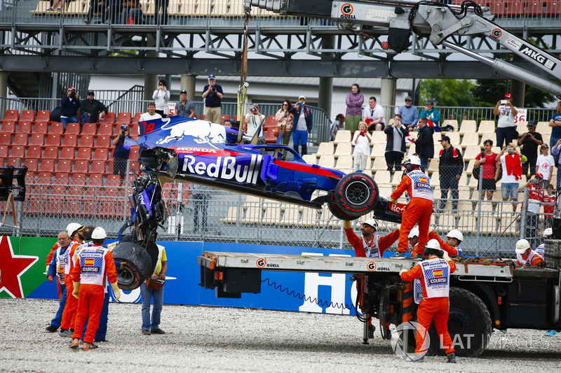 Маршали, Toro Rosso STR13 Брендона Хартлі