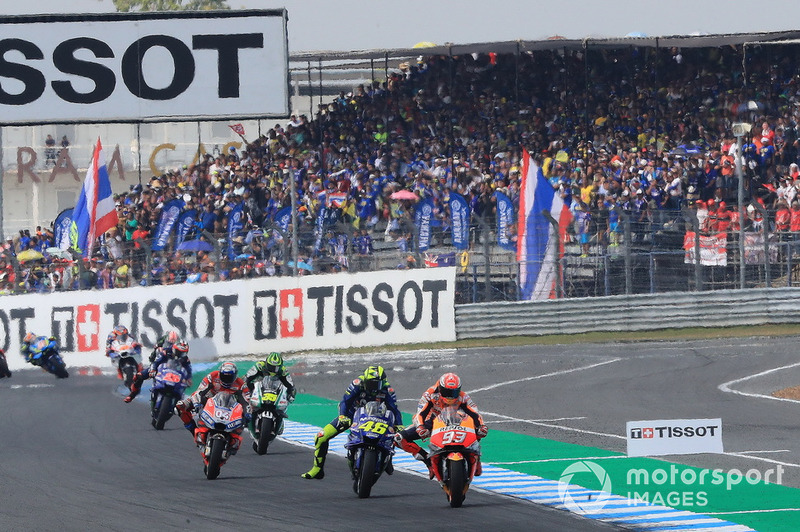 Marc Marquez, Repsol Honda Team, Valentino Rossi, Yamaha Factory Racing