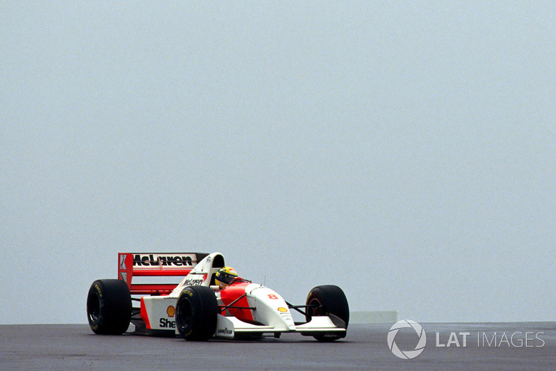 Айртон Сенна, McLaren MP4/8 Ford