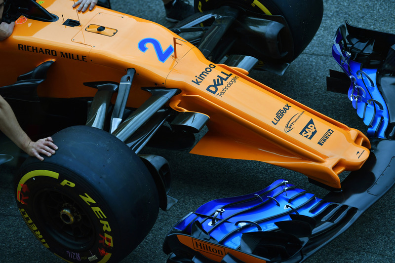 McLaren MCL33 burun