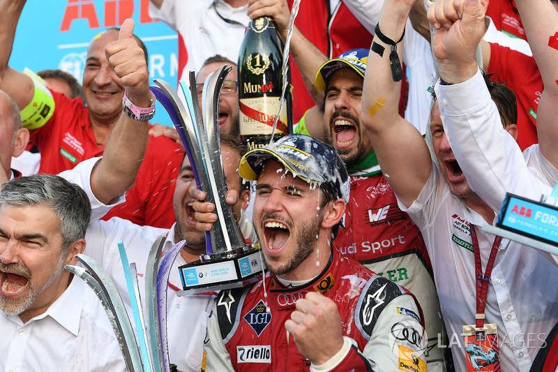 Daniel Abt, Audi Sport ABT Schaeffler, wins the Berlin ePrix