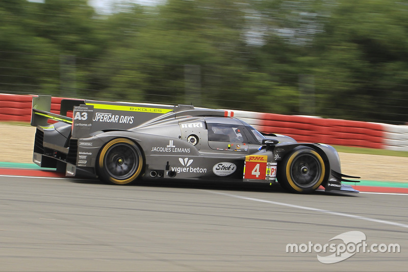 3. LMP1-L: #4 ByKolles Racing, CLM P1/01: Simon Trummer, Pierre Kaffer, Oliver Webb