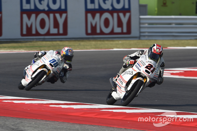 Pecco Bagnaia y Jorge Martín, Aspar Team Mahindra Moto3