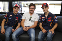 Marc Marquez, Repsol Honda Team, Fernando Alonso, Dani Pedrosa, Repsol Honda Team