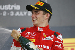 Race winner Charles Leclerc, ART Grand Prix