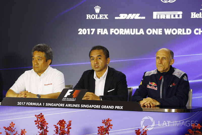 Katsuhide Moriyama Honda, Honda de Masashi Yamamoto, Franz Tost, director del equipo, Scuderia Toro Rosso