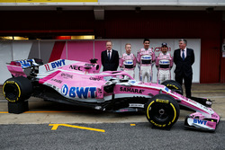 Andrew Green, Sahara Force India F1 Technical Director, Nikita Mazepin, Sahara Force India F1, Esteb