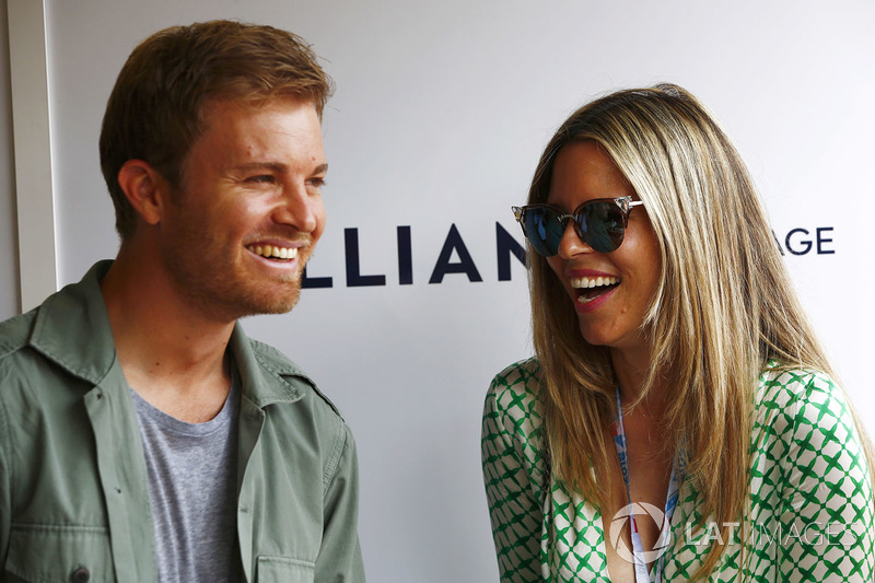 Nico Rosberg con su mujer Vivian Sibold