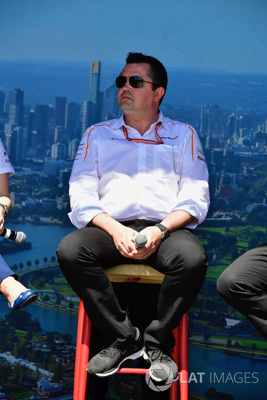 Eric Boullier, director de competición de McLaren Racing