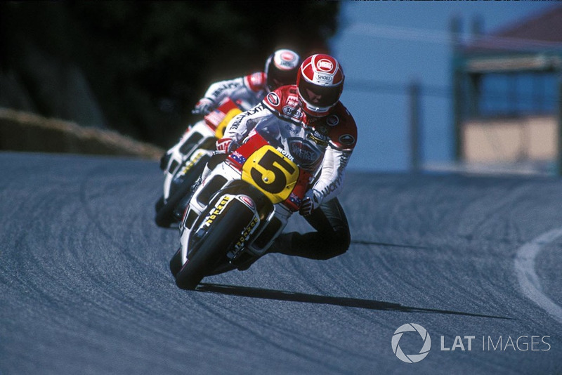 Kevin Magee y Wayne Rainey