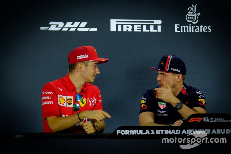 Charles Leclerc, Ferrari, Max Verstappen, Red Bull Racing