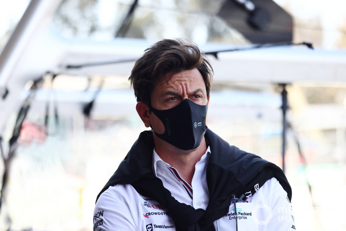 Toto Wolff, jefe del equipo Mercedes de F1.