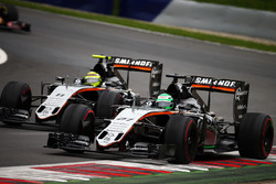 Nico Hulkenberg en Sergio Perez, Sahara Force India F1 VJM09